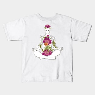 Yoga #21 Kids T-Shirt